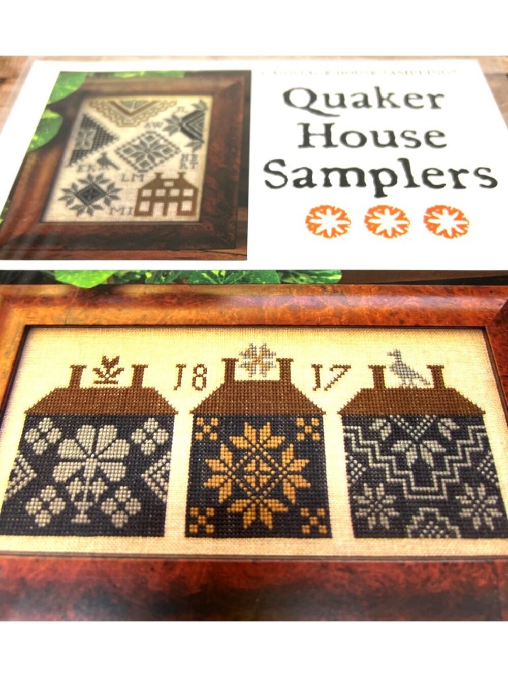 Quaker House Samplers Cross Stitch Pattern By Carriage House Samplings